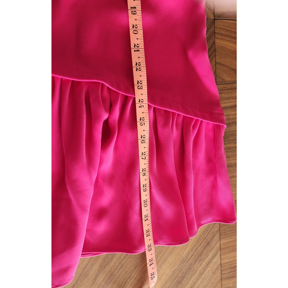 Opening Ceremony Stone Lattice A-Line Dress In Dragonfruit Small - Picture 6 of 6